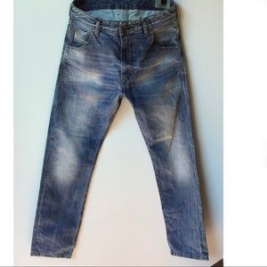 Diesel Krayver 0826D Regular Slim Carrot Jeans Size W30 L 30